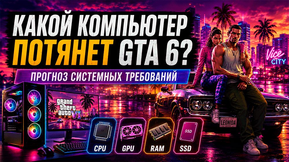 Как подготовить компьютер к GTA 6: что нужно знать сейчас