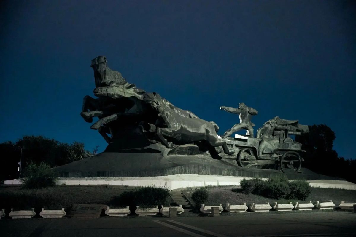 В Ростове восстановили подсветку мемориала «Тачанка-Ростовчанка», сообщил глава города Александр Скрябин