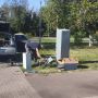 В Александровском парке устраняют последствия вандализма