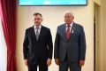 #36_е_заседание. Заместитель Председателя Законодательного Собрания Ростовской области – председатель комитета по аграрной политике Вячеслав Василенко за большой вклад в развитие парламентаризма в Ростовской области...