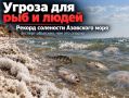 Угроза для рыб и людей: эксперт рассказал, чем опасен исторический рекорд солености Азовского моря