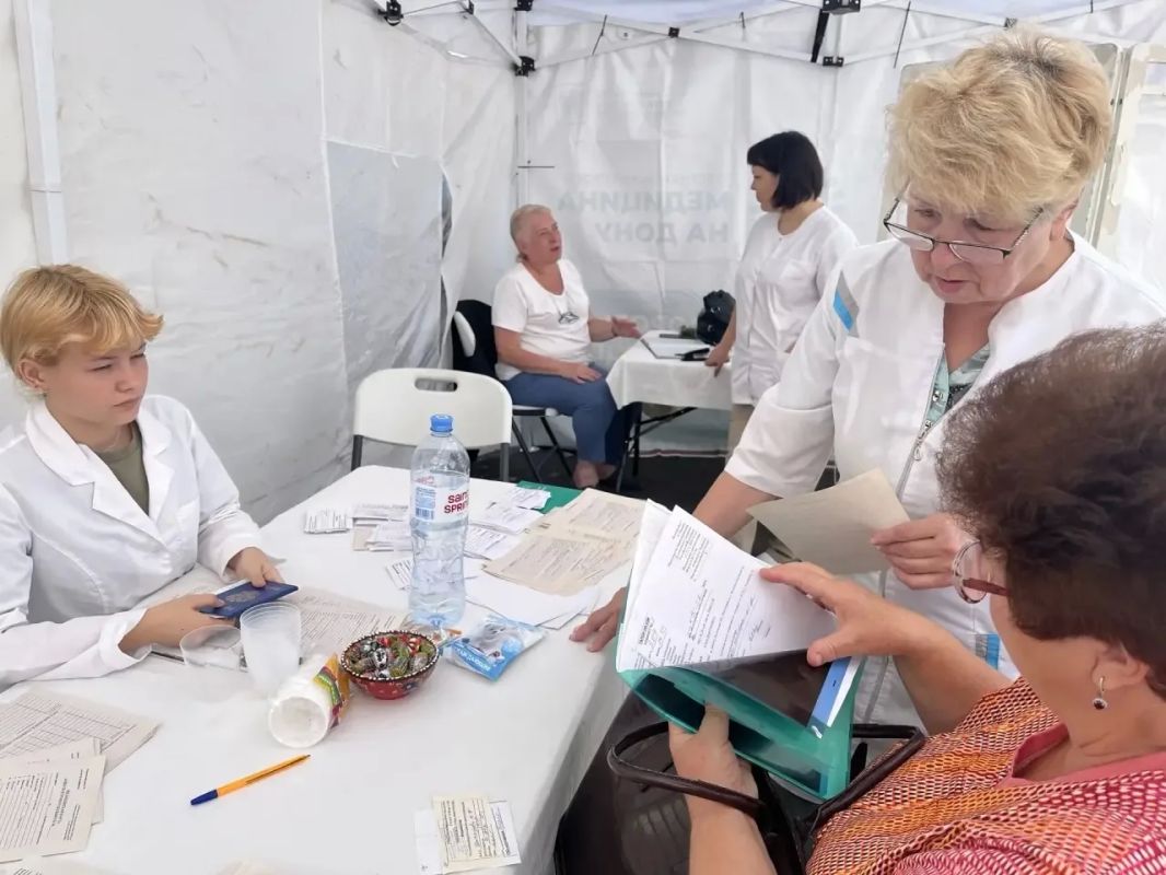 В Новочеркасске в очередной раз прошла выездная диспансеризация В Новочеркасске в очередной раз прошла выездная диспансеризация