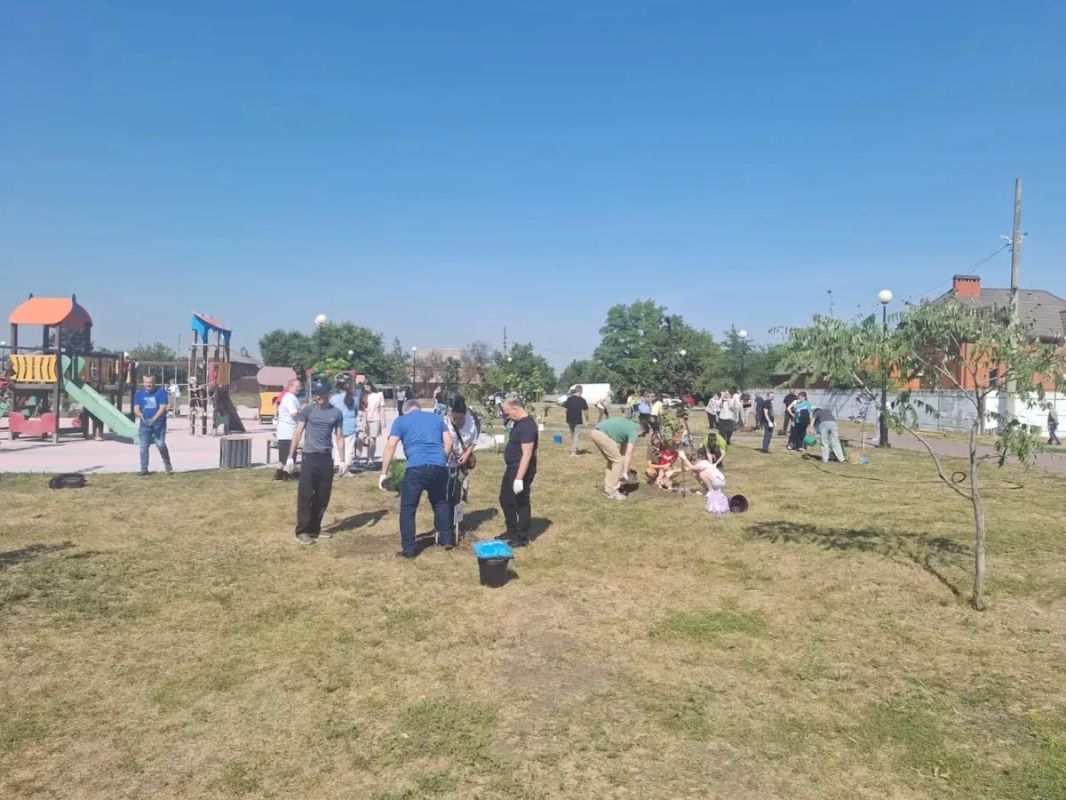 В Парке дружбы народов появилась новая аллея В Парке дружбы народов появилась новая аллея