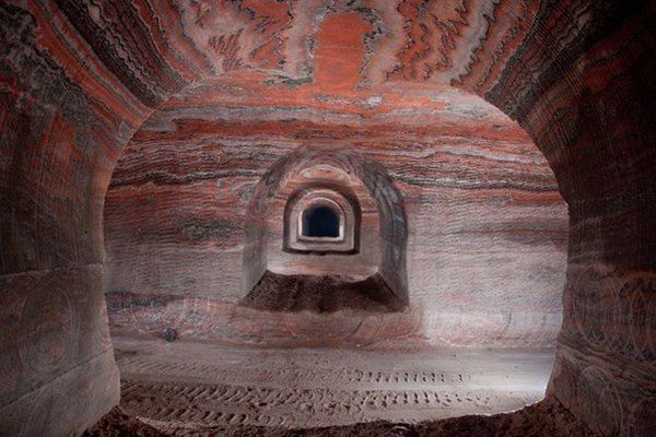 Разноцветная соляная шахта Разноцветная соляная шахта