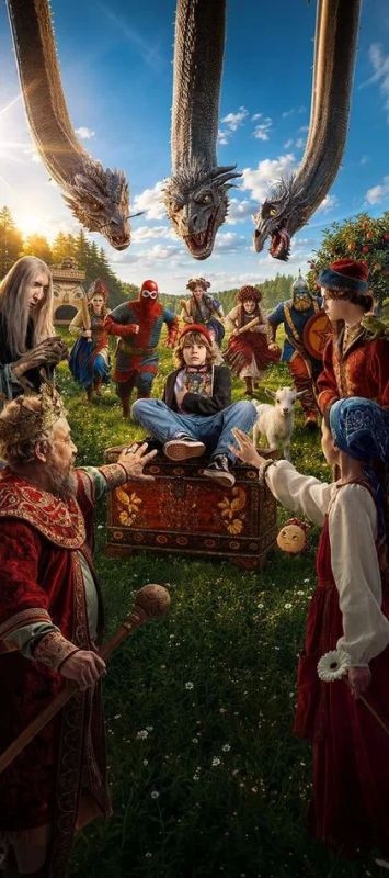 прокат вышел фильм «Как Иван в сказку попал»
