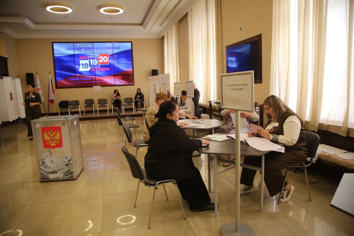 Явка на выборах депутатов Госдумы в Ростовской области на 15.00 18 сентября превысила 25 % Явка на выборах депутатов Госдумы в Ростовской области на 15.00 18 сентября превысила 25 %