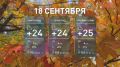 Без осадков и до +25 °С: какая погода ждёт дончан сегодня?