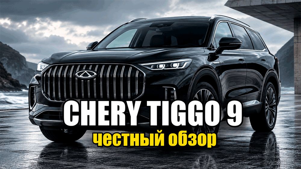 Chery Tiggo 9: стоит ли доверять этому семиместному кроссоверу?