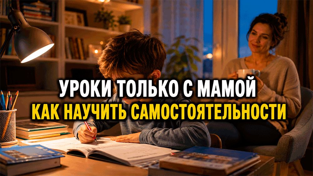Как помочь ребенку стать самостоятельным в учебе всего за две недели