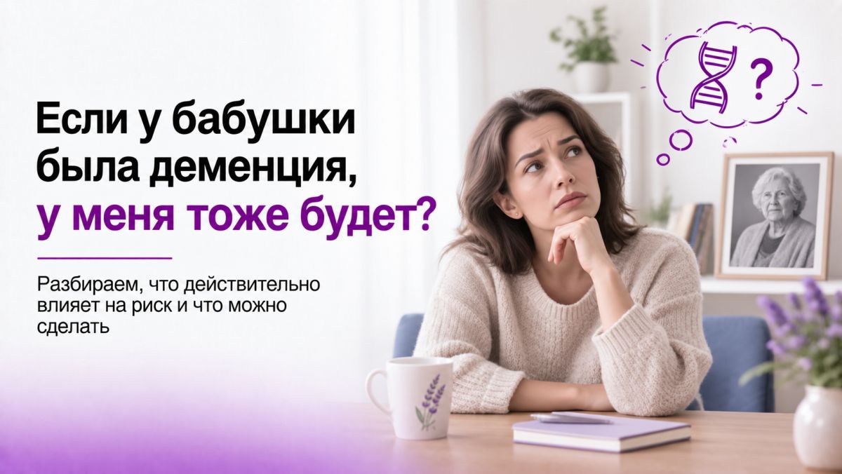 Что влияет на риск деменции: мифы и реальность