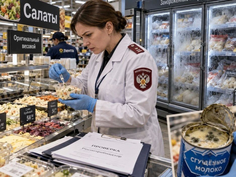 В «Ленте» на Доватора нашли кишечную палочку в салате