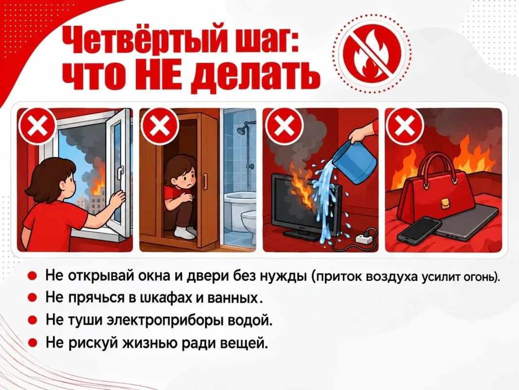 Как действовать при пожаре Как действовать при пожаре