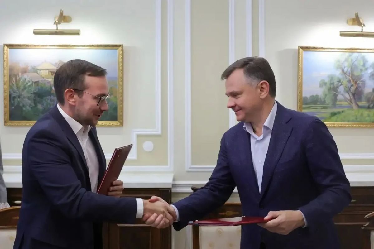 Юрий Слюсарь: Подписали соглашение о сотрудничестве с Российским Красным Крестом и его региональным отделением