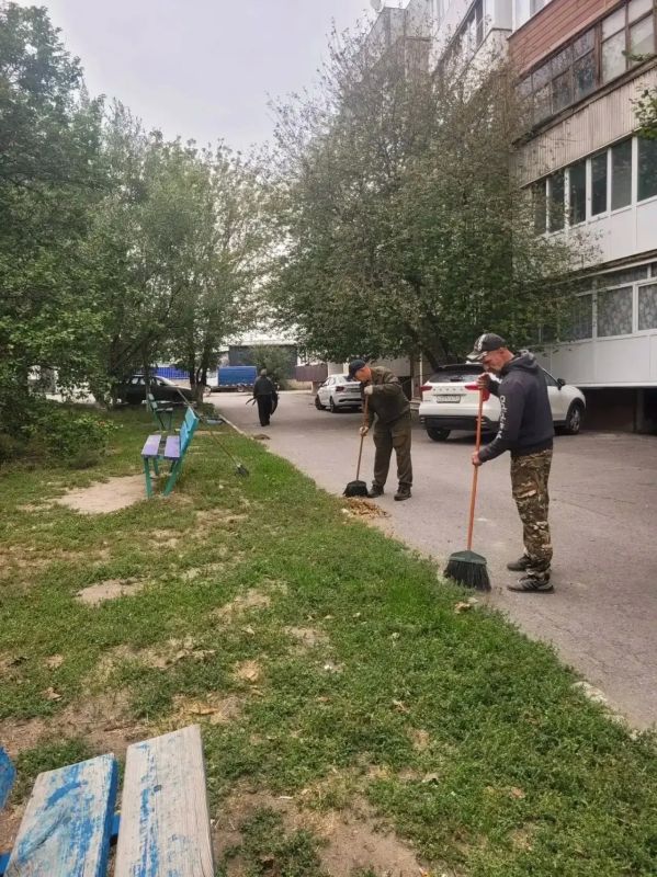Центральный территориальный отдел № 1: субботник объединил жителей и управляющую компанию Центральный территориальный отдел № 1: субботник объединил жителей и управляющую компанию