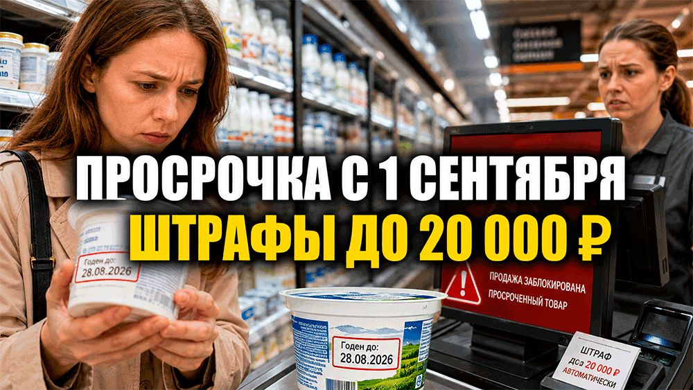 Штрафы за просрочку: как магазины рискуют потерять деньги с 1 сентября 2026 года