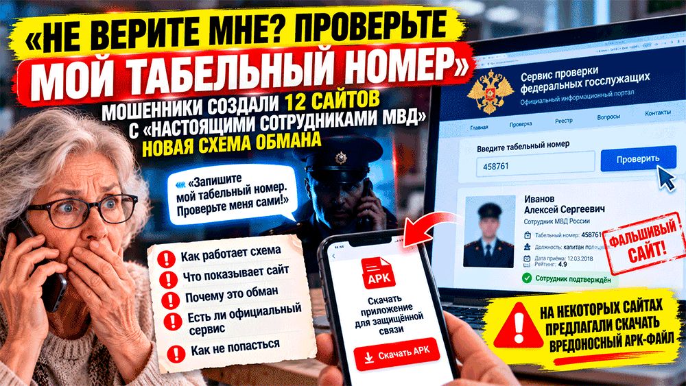 Доверие под угрозой: как мошенники используют табельные номера для обмана