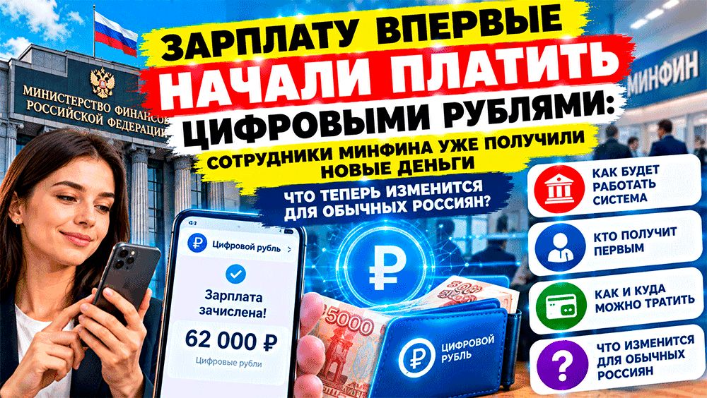 Цифровая зарплата: первый шаг к новому финансовому будущему российских граждан