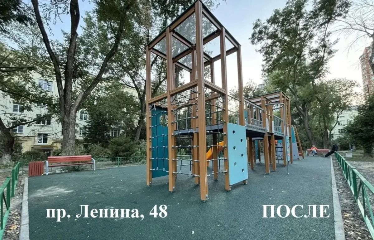 Александр Скрябин: Хорошая новость: в Октябрьском районе обновили ещё шесть детских площадок Александр Скрябин: Хорошая новость: в Октябрьском районе обновили ещё шесть детских площадок