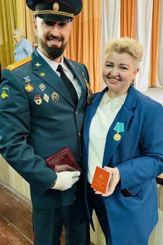 Режиссёр городского Дома Культуры Карина Гарбузова награждена медалью «За помощь фронту» Режиссёр городского Дома Культуры Карина Гарбузова награждена медалью «За помощь фронту»