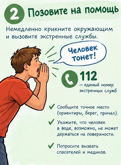 Увидел тонущего человека? Не проходи мимо — действуй! Увидел тонущего человека? Не проходи мимо — действуй!