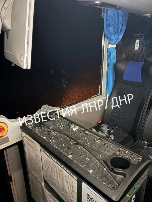 Четыре человека пострадали после атаки БПЛА на рейсовый автобус «Ростов-на-Дону — Стаханов» Четыре человека пострадали после атаки БПЛА на рейсовый автобус «Ростов-на-Дону — Стаханов»