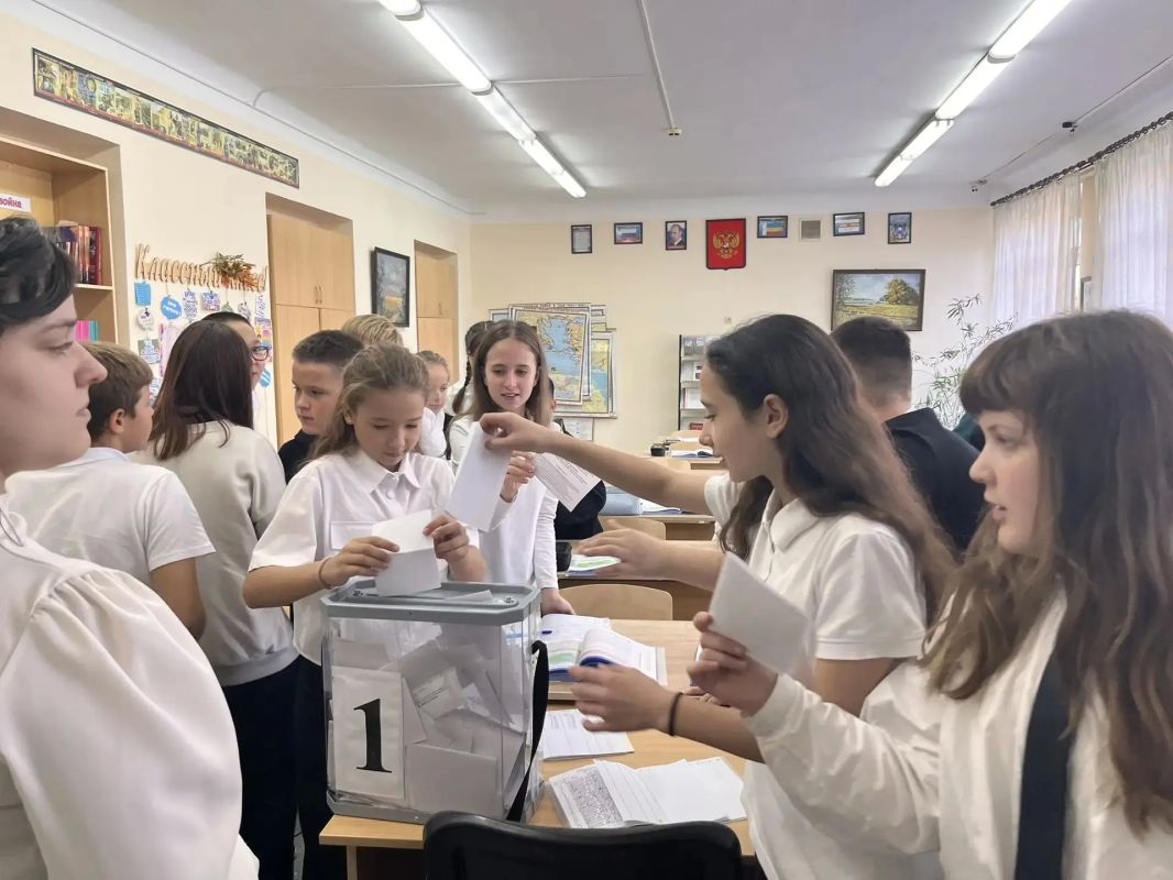 Школьники выбирают президентов