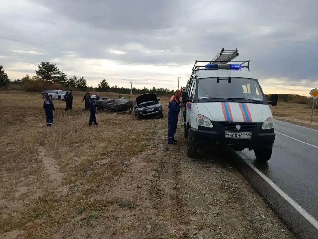 Специалисты Вешенского подразделения областной службы спасения на воде предотвратили трагедию на трассе станица Казанская — станица Вешенская