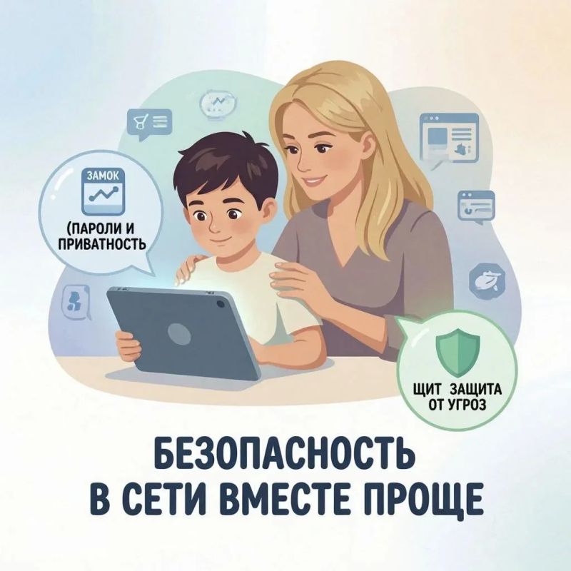 Безопасность ребенка в интернете: памятка для родителей