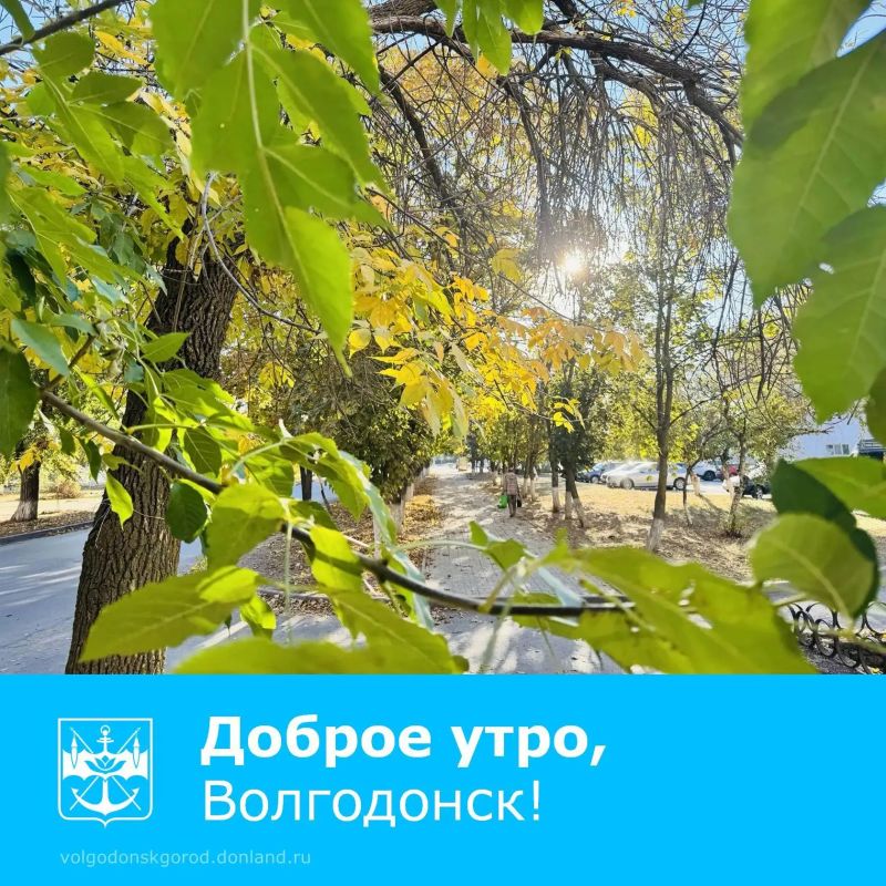 Несмотря на морозное утро, наш город по-прежнему прекрасен в осеннем убранстве!