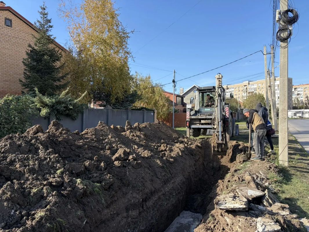 В Шахтах модернизируют ключевой участок водовода на улице Текстильная В Шахтах модернизируют ключевой участок водовода на улице Текстильная