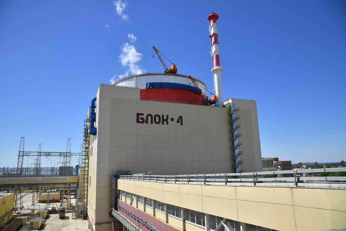 Энергоблок № 4 Ростовской АЭС остановили на плановый ремонт