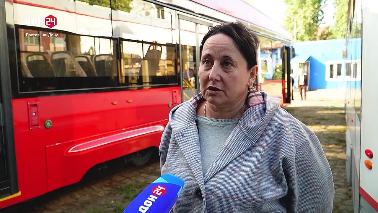 Новые трамваи тестируют в Ростове