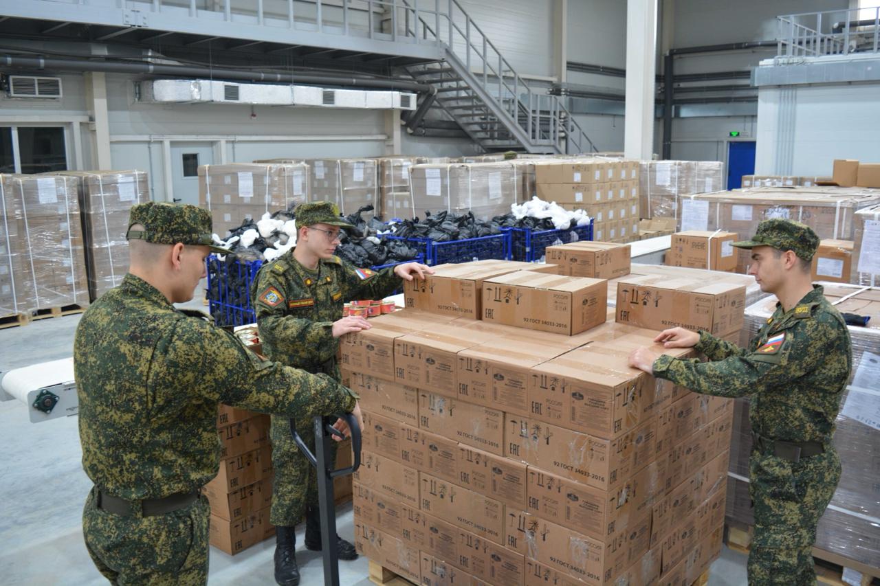 Курсантская помощь фронту: работа на складах ОНФ