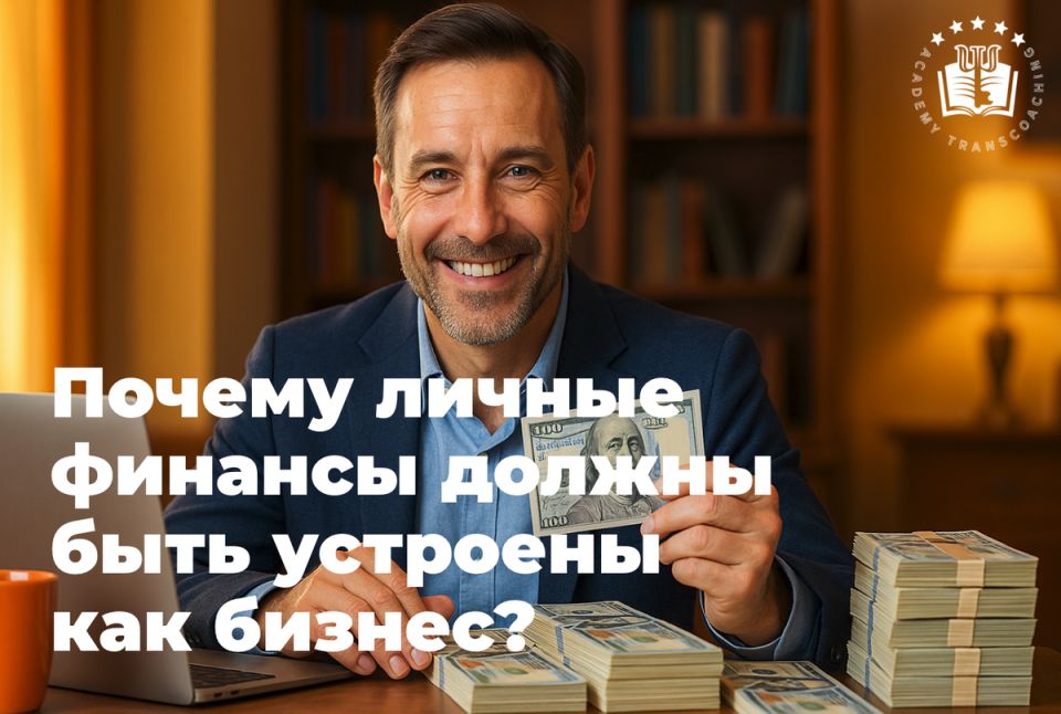 Почему ваши финансы должны работать по принципам бизнеса
