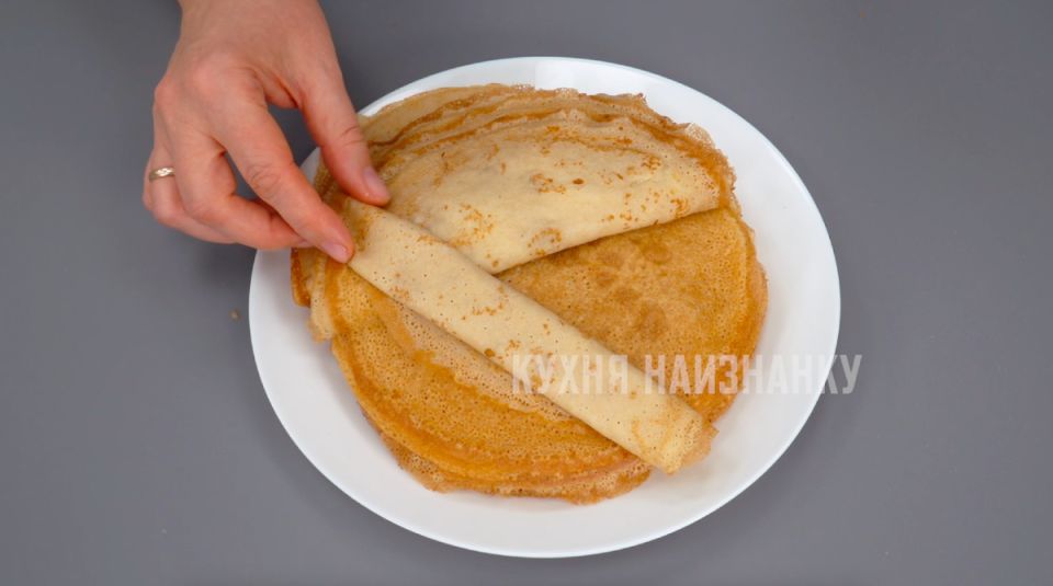 Нежные блинчики без сахара и пшеничной муки