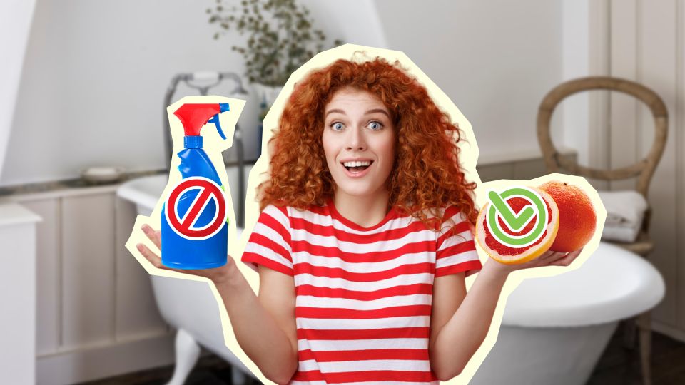 Забудьте о вони и разводах в ванной: простая фруктовая хитрость от опытных хозяек