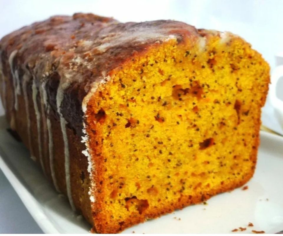 Новый взгляд на классический постный тыквенный кекс