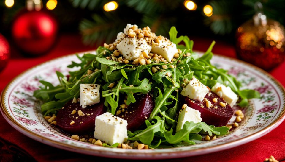 Новый год на вкус: оригинальный салат со свеклой, который удивит каждого