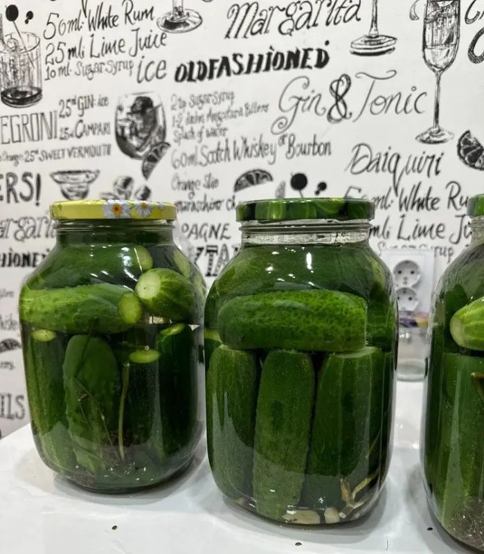 Маринад для огурчиков по-болгарски на 1 л воды