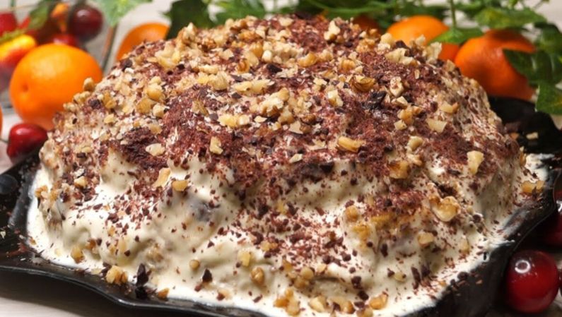 Торт «Айсберг» за 30 минут: быстро и вкусно к чаю