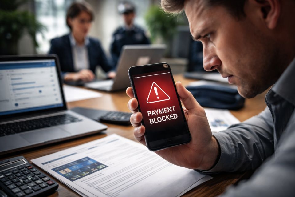 Как избежать напряжения при блокировке банковских переводов