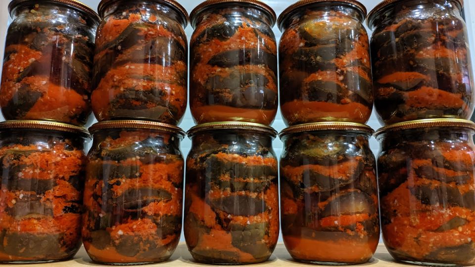 Как приготовить тещин язык из баклажанов: пошаговая инструкция на зиму