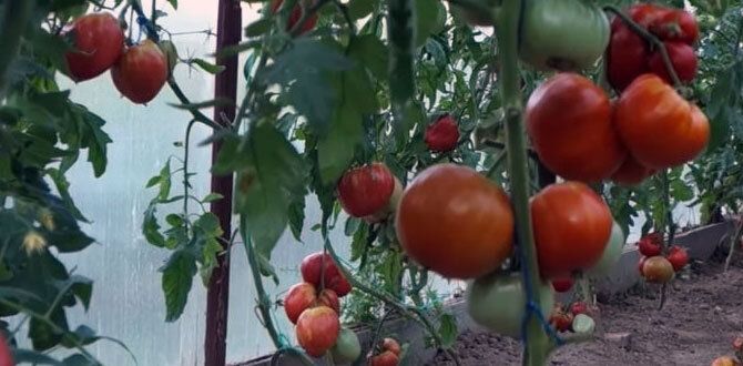 Как помочь томатам приобрести сочный красный цвет